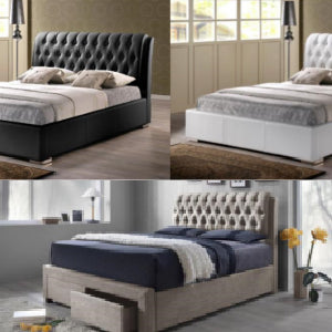 Bella S518 Bed with Drawers